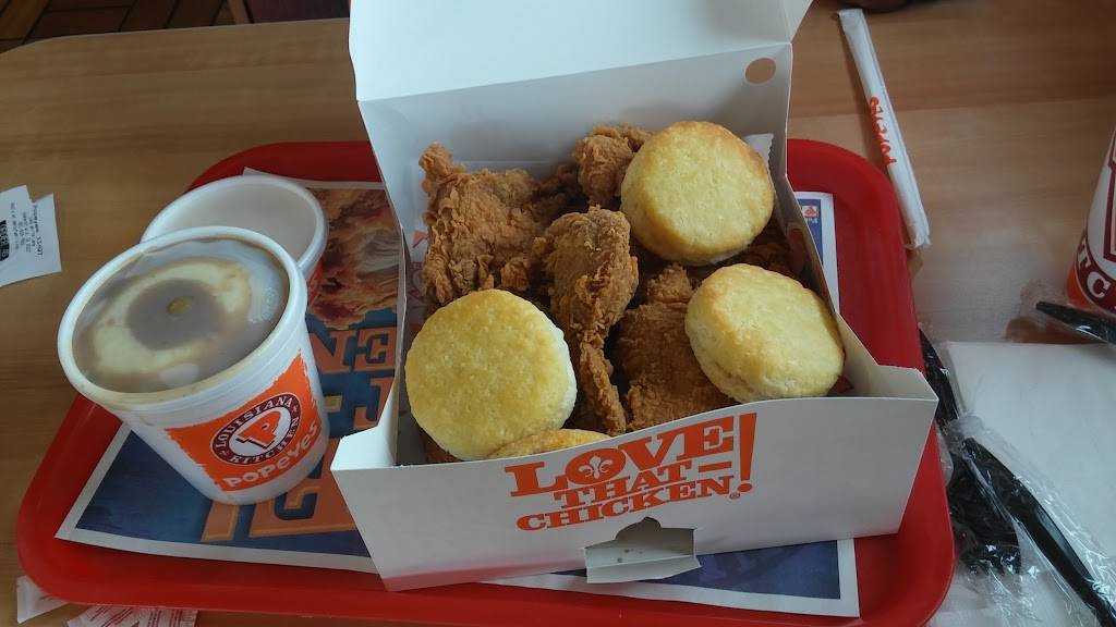 Popeyes Louisiana Kitchen | restaurant | 1449 White Ln, Bakersfield, CA 93307, USA | 6618366633 OR +1 661-836-6633