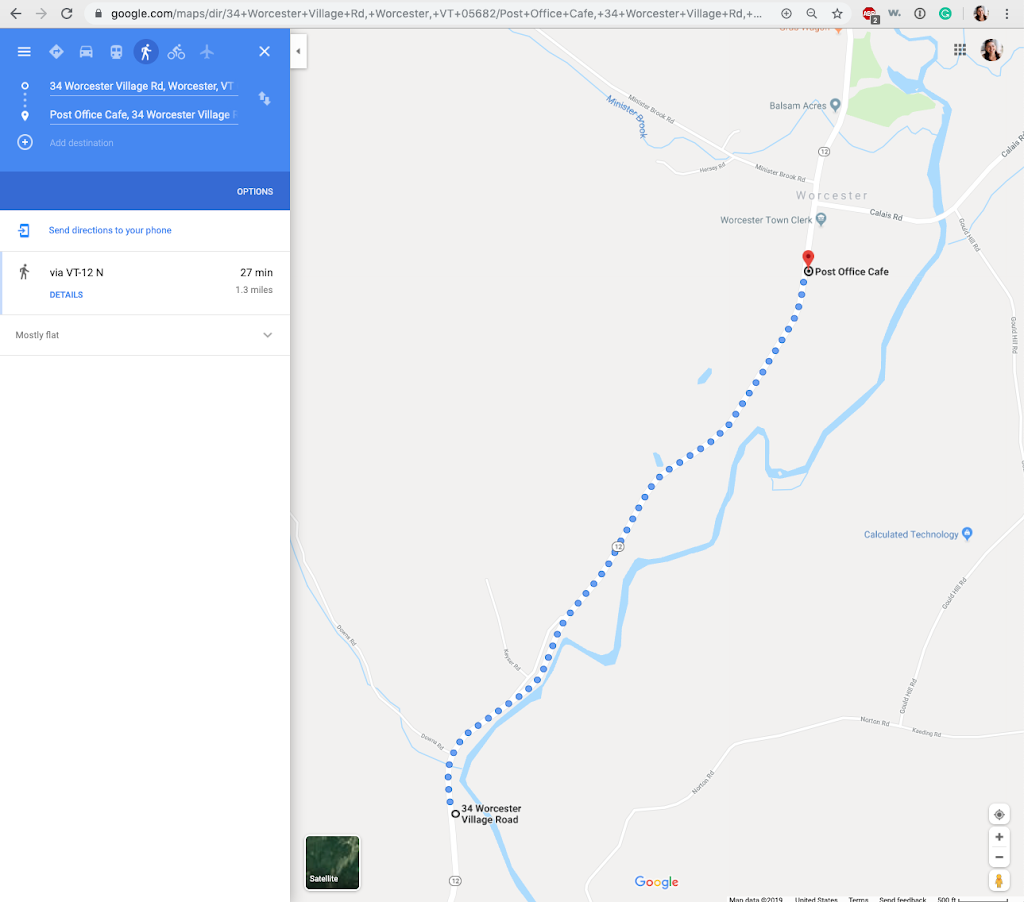 Post Office Cafe | cafe | 34 Worcester Village Rd, Worcester, VT 05682, USA | 8022256687 OR +1 802-225-6687