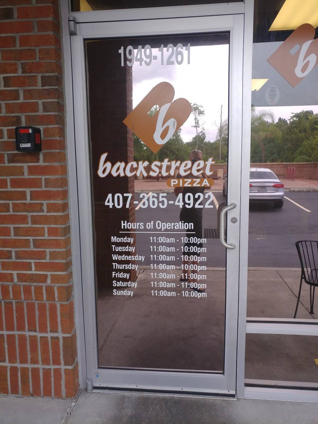 Backstreet Pizza | restaurant | 1949 County Rd 419, Chuluota, FL 32766, USA | 4073654922 OR +1 407-365-4922