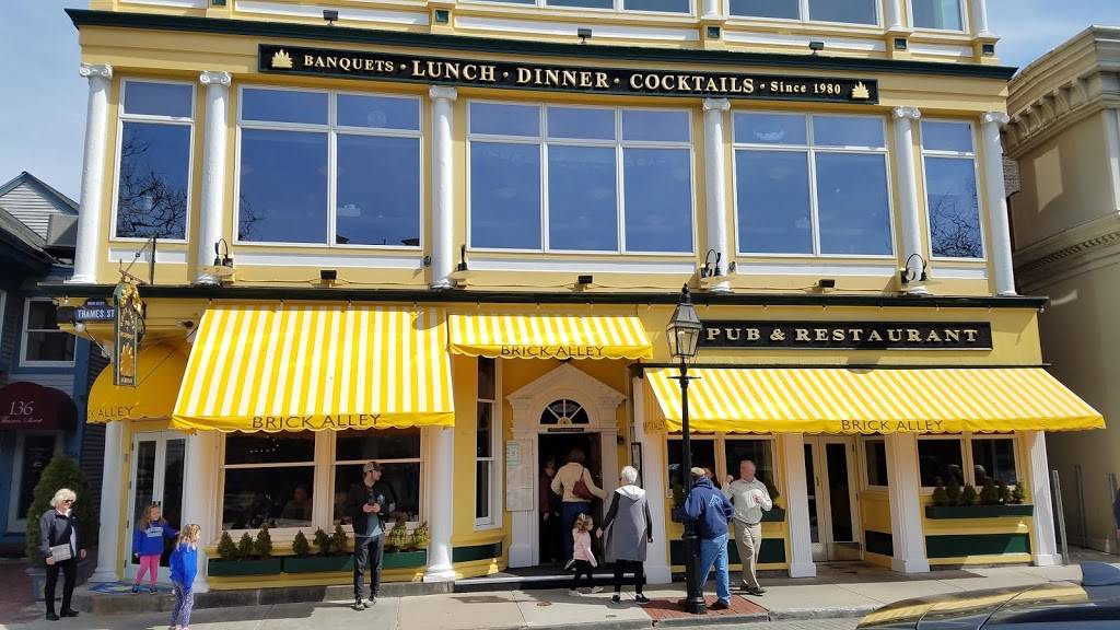 Brick Alley Pub & Restaurant | restaurant | 140 Thames St, Newport, RI 02840, USA | 4018496334 OR +1 401-849-6334