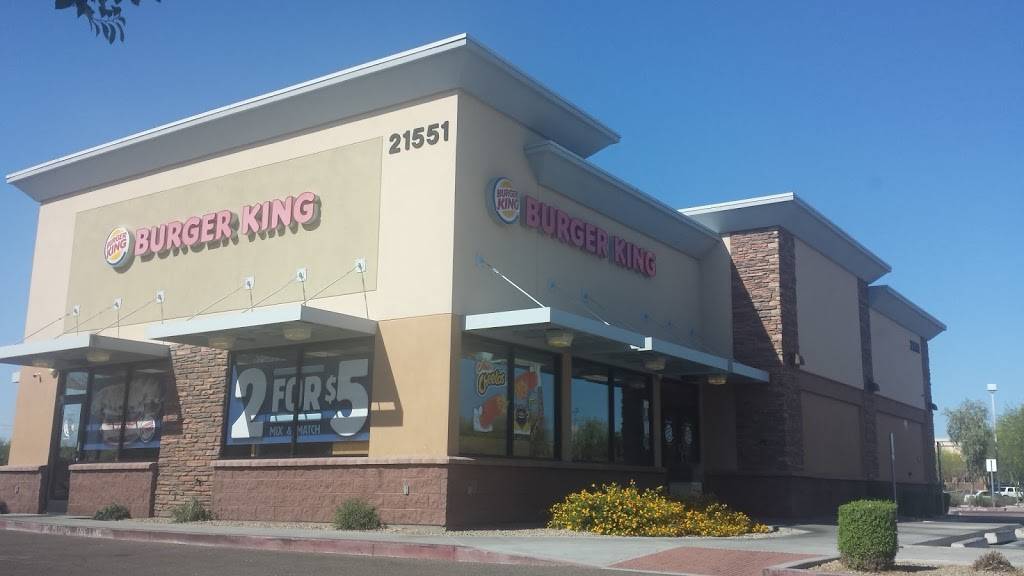 Burger King | restaurant | 21551 N Lake Pleasant Pkwy, Peoria, AZ 85382, USA | 6235727747 OR +1 623-572-7747
