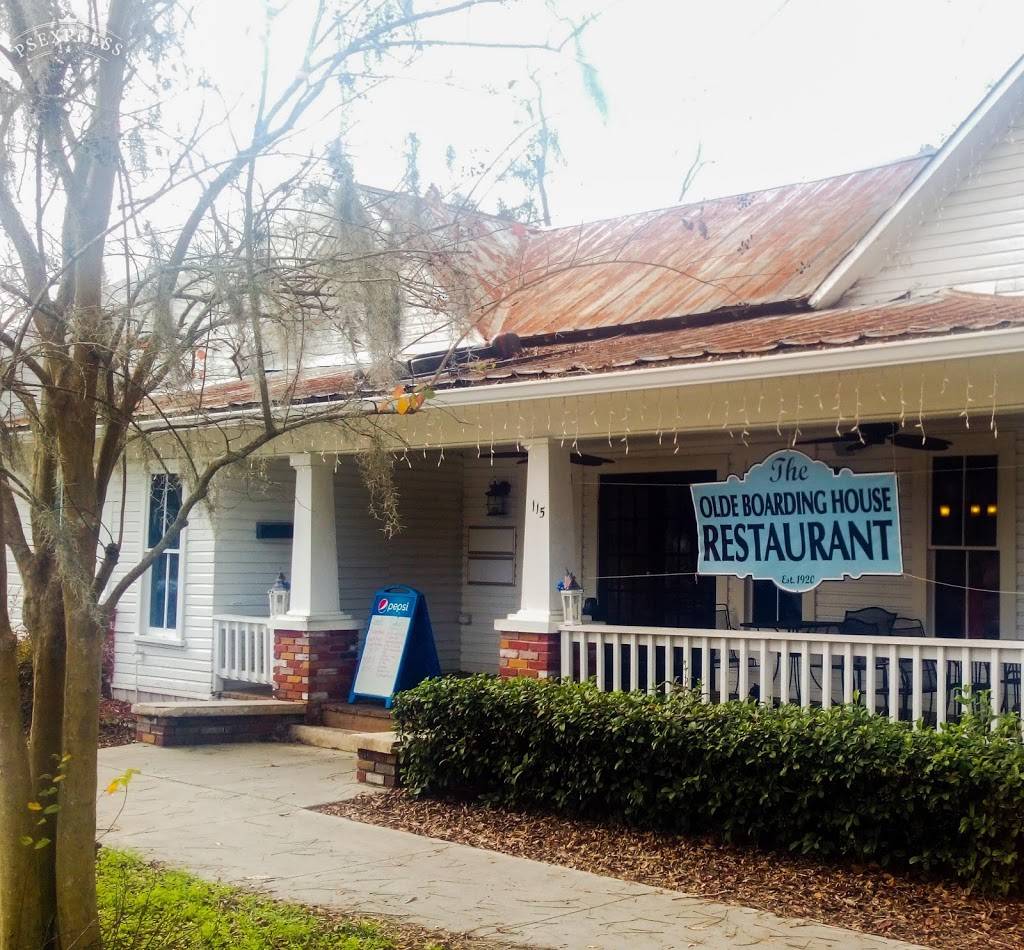 The Olde Boarding House Restaurant | restaurant | 115 NW 1st St, Trenton, FL 32693, USA | 3524637000 OR +1 352-463-7000
