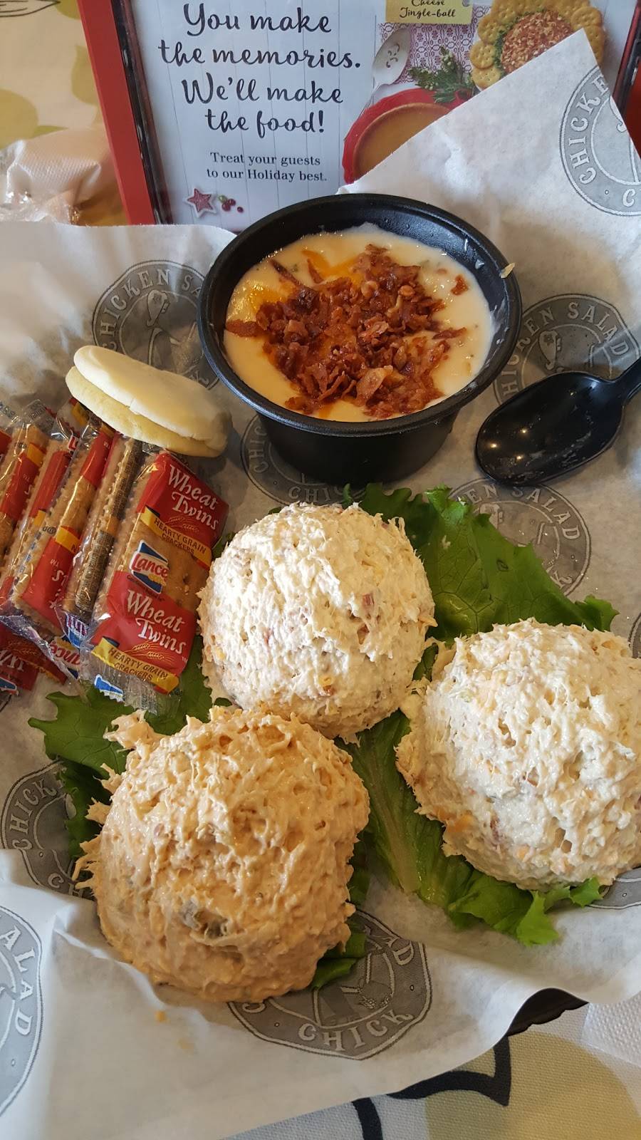 Chicken Salad Chick | restaurant | 3780 Riverchase Village #110, Hoover, AL 35244, USA | 2053869511 OR +1 205-386-9511