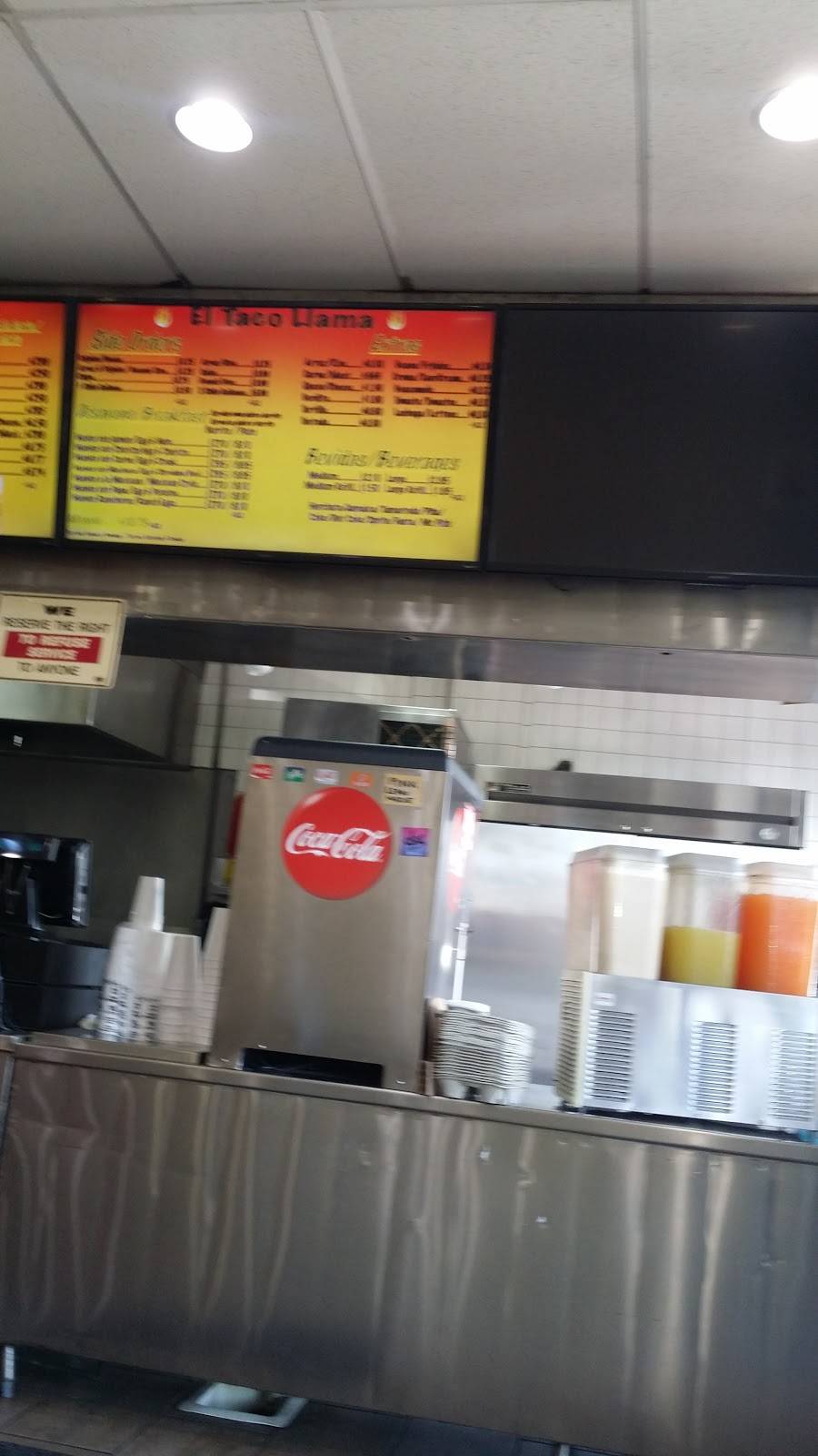 El Taco Llama | restaurant | 16858 Sherman Way, Van Nuys, CA 91406, USA | 8189979360 OR +1 818-997-9360