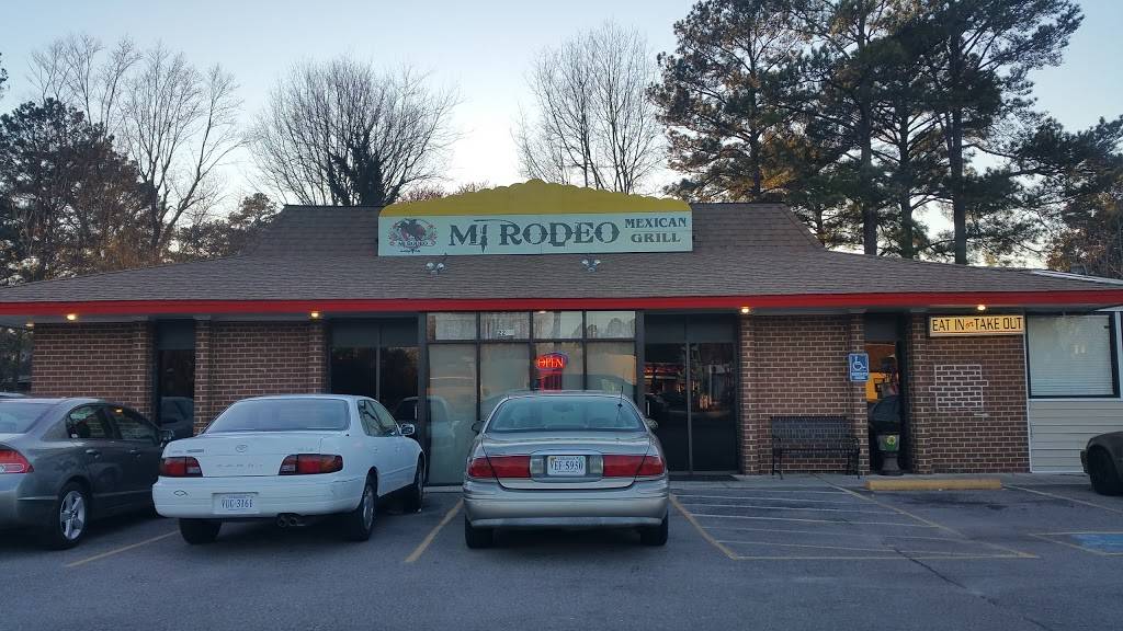 Mi Rodeo Mexican Grill | restaurant | 2208 Boulevard, Colonial Heights, VA 23834, USA | 8045208346 OR +1 804-520-8346