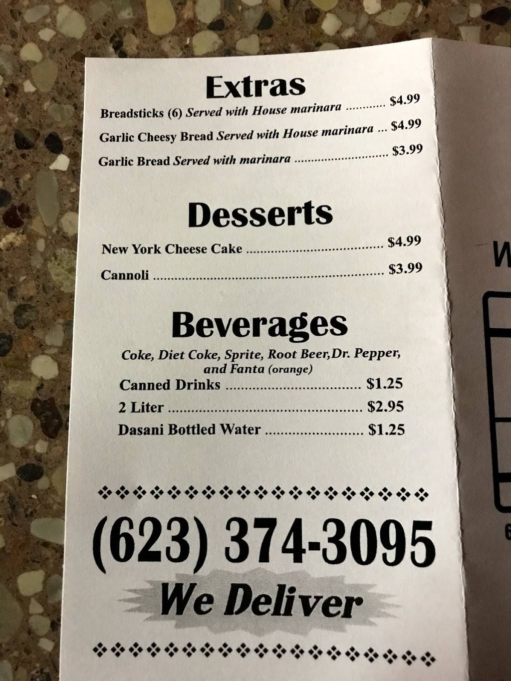 Denny DeVitos Pizza & Subs | restaurant | 6147 N 59th Ave, Glendale, AZ 85301, USA | 6233743095 OR +1 623-374-3095