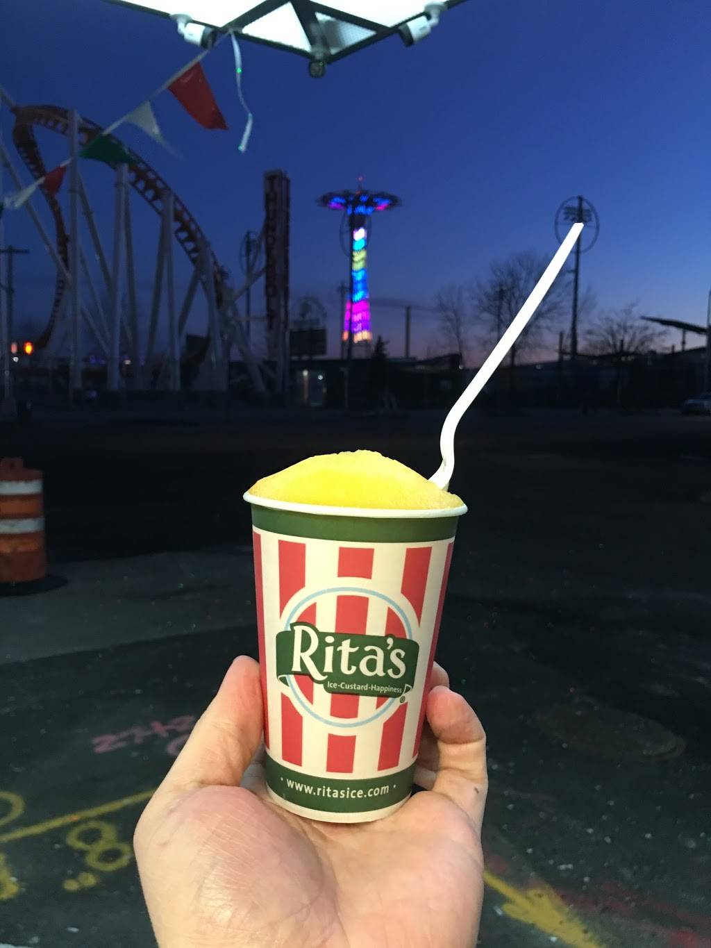 Ritas Italian Ice & Frozen Custard | restaurant | 1327 Surf Ave, Brooklyn, NY 11224, USA | 7182667482 OR +1 718-266-7482