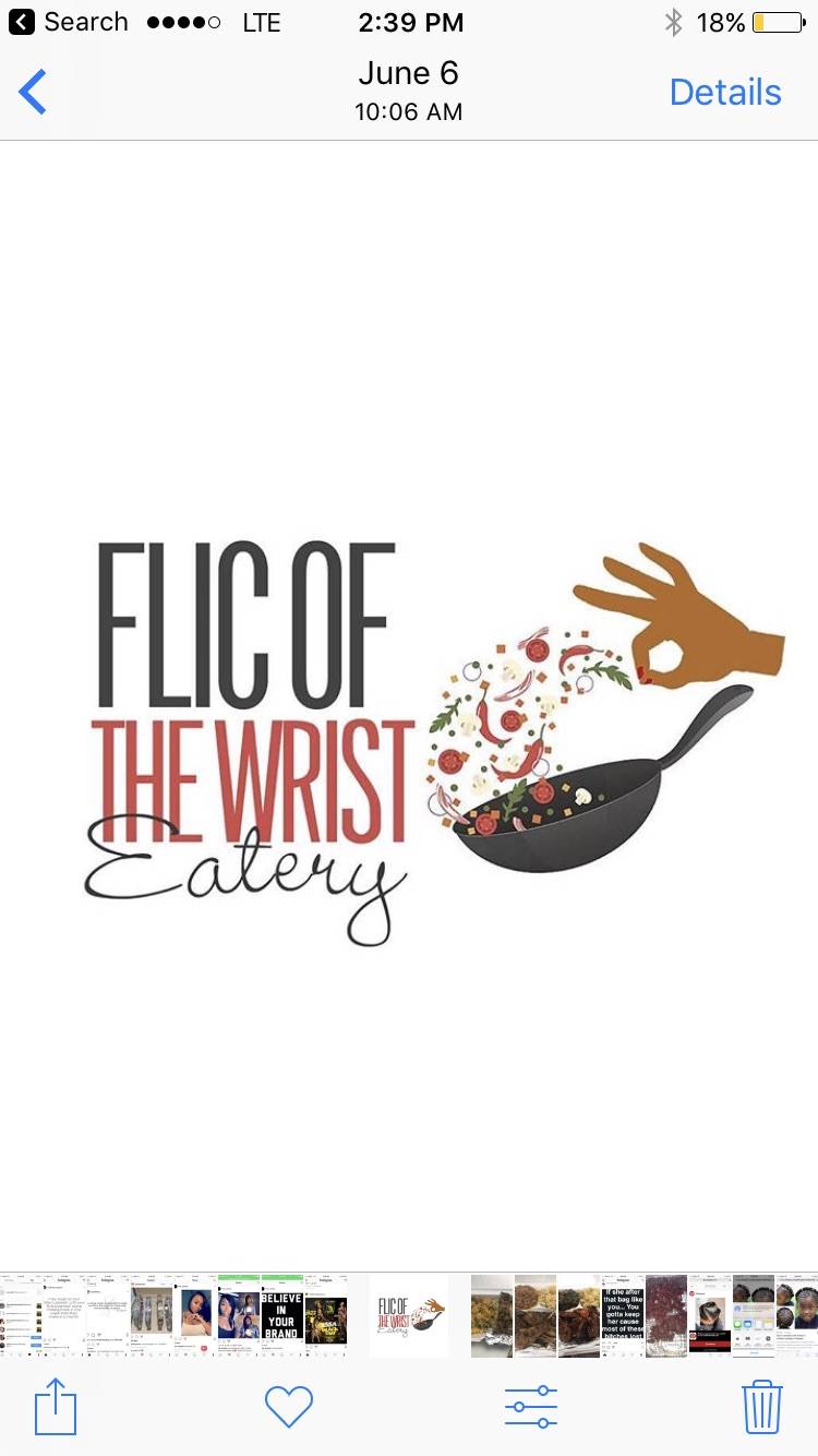 Flic of the wrist eatery | restaurant | 14901 Seven Mile E, Detroit, MI 48205, USA | 3132905956 OR +1 313-290-5956