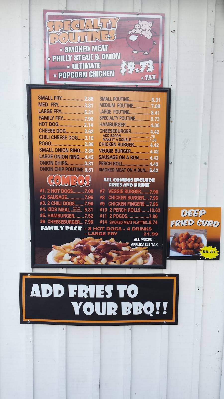 Fat Less Chip Stand | restaurant | 5657 Osgoode Main St, Osgoode, ON K0A 2W0, Canada | 6138260000 OR +1 613-826-0000