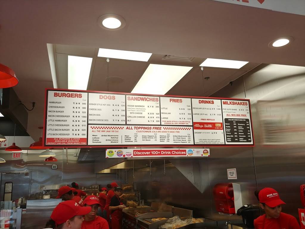 Five Guys | restaurant | 808 W Oglethorpe Hwy, Hinesville, GA 31313, USA | 9124634912 OR +1 912-463-4912