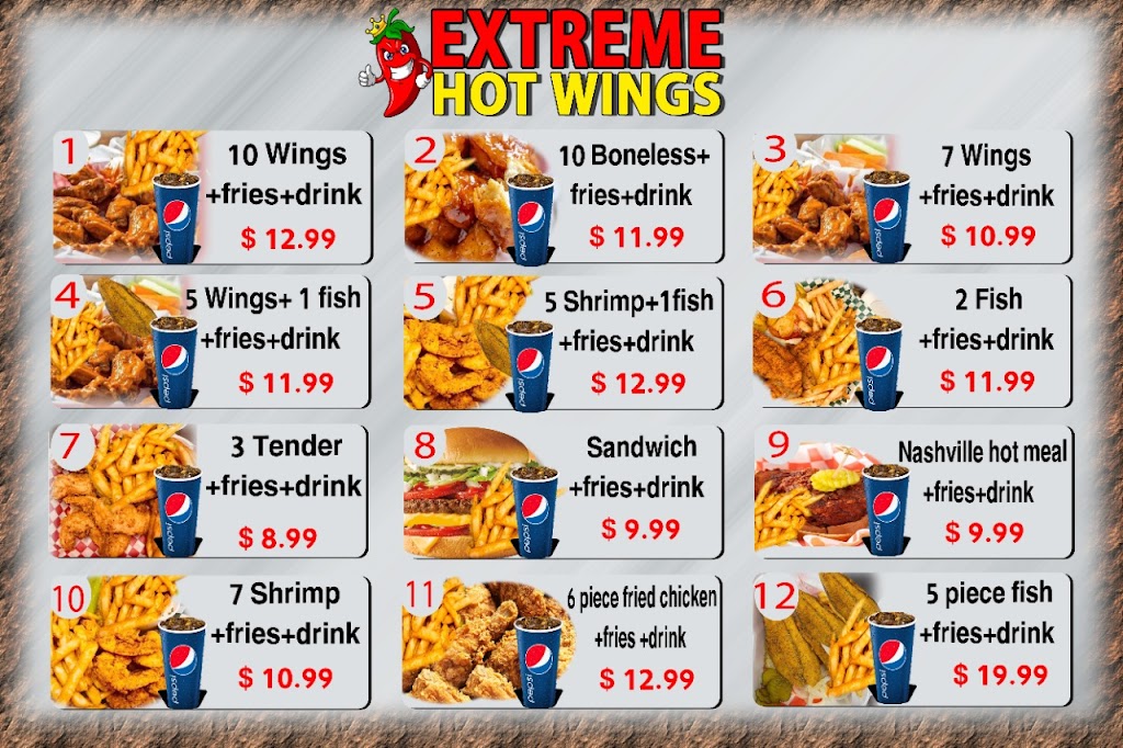 Extreme Hot wings-Nashville | restaurant | 2292 Murfreesboro Pike, Nashville, TN 37217, USA | 6157126030 OR +1 615-712-6030