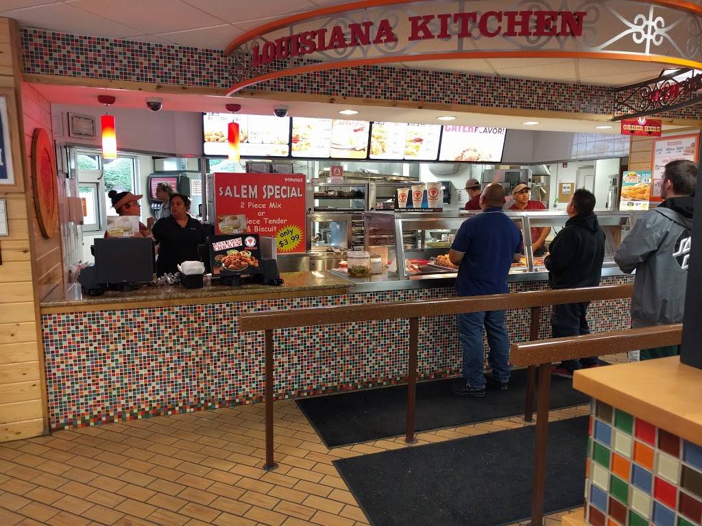 Popeyes Louisiana Kitchen | restaurant | 481 S Broadway, Salem, NH 03079, USA | 6034585564 OR +1 603-458-5564