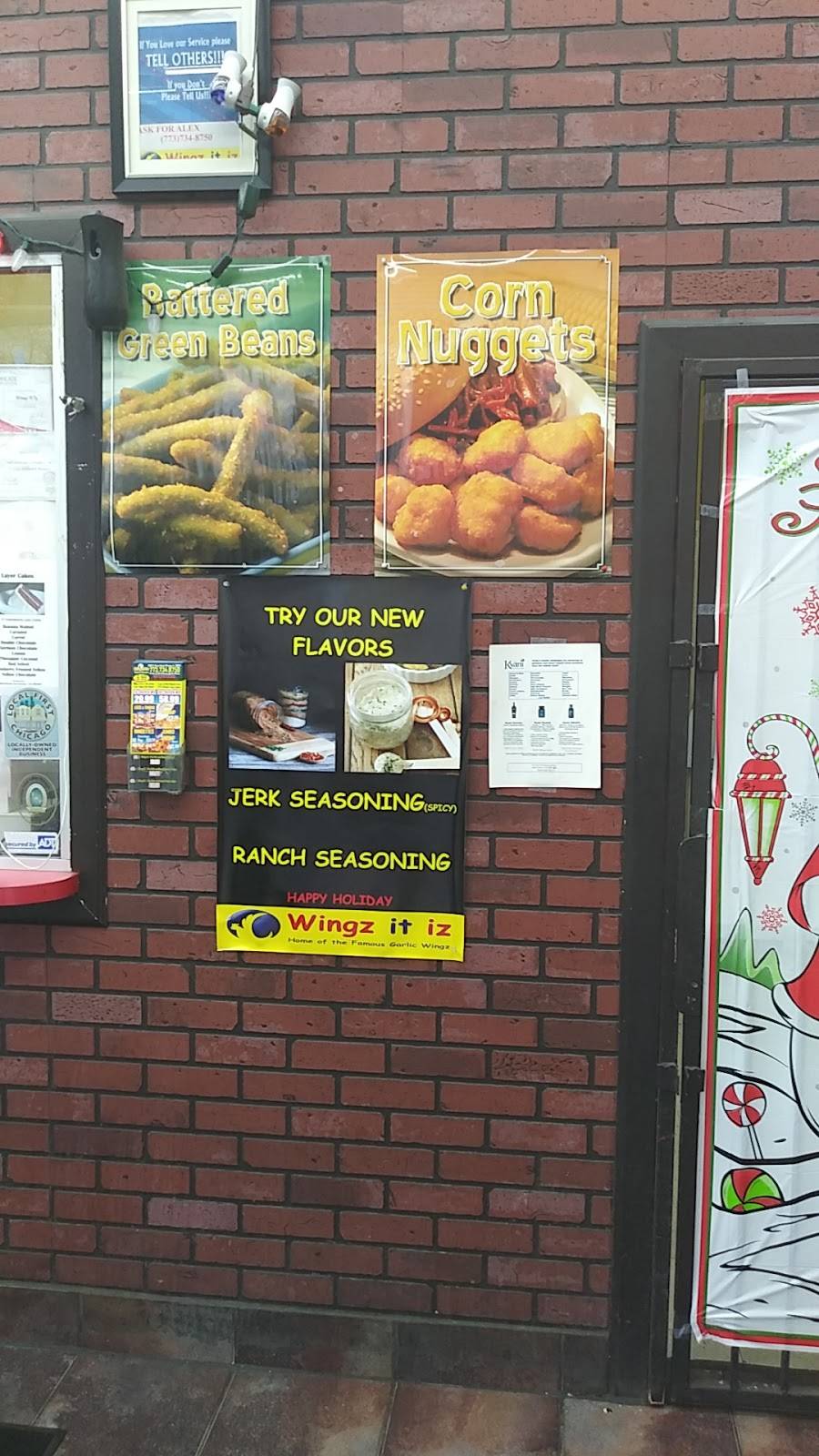 Wingz It Iz | meal takeaway | 9106 S Stony Island Ave, Chicago, IL 60617, USA | 7737348750 OR +1 773-734-8750