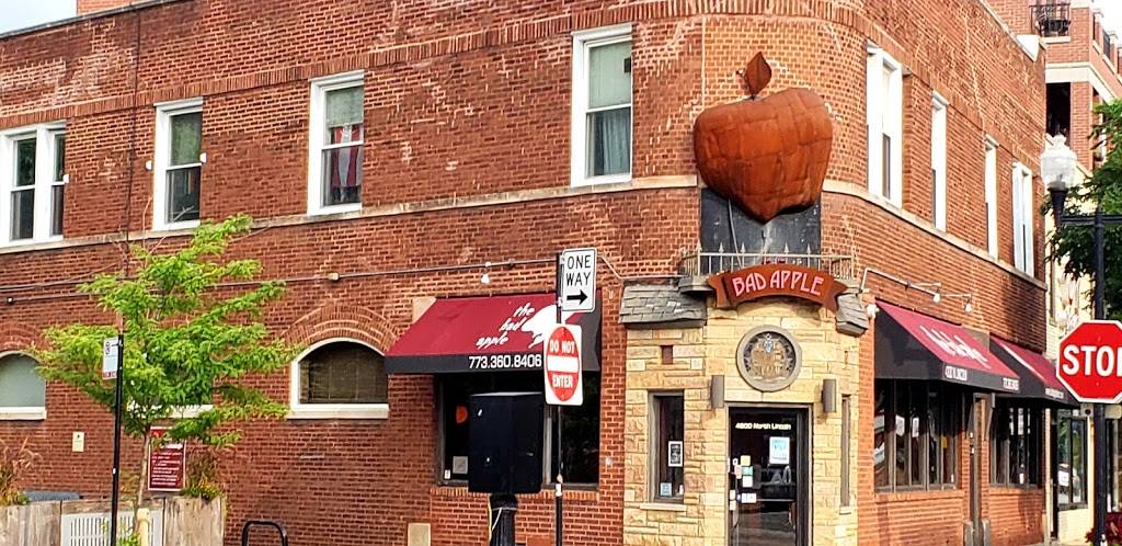 The Bad Apple | restaurant | 4300 N Lincoln Ave, Chicago, IL 60618, USA | 7733608406 OR +1 773-360-8406