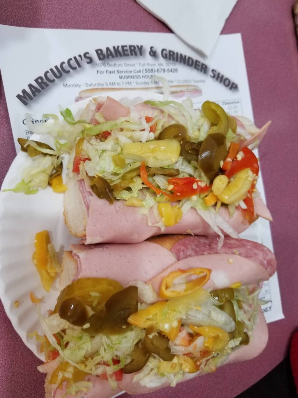 Marcuccis Bakery | bakery | 1076 Bedford St, Fall River, MA 02723, USA | 5086785426 OR +1 508-678-5426