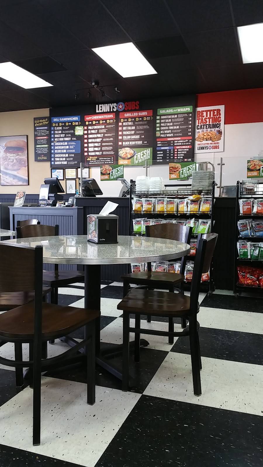 Lennys Grill & Subs | meal takeaway | 3437 Tupelo Commons #104, Tupelo, MS 38804, USA | 6628411888 OR +1 662-841-1888