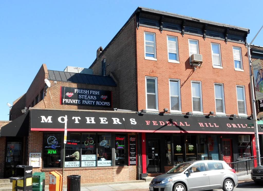 Mothers Federal Hill Grille | restaurant | 1113 S Charles St, Baltimore, MD 21230, USA | 4102448686 OR +1 410-244-8686