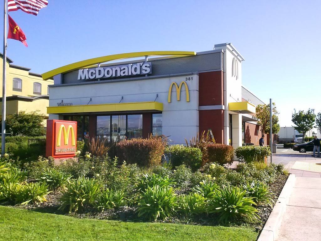 McDonalds | cafe | 381 S Airport Blvd, South San Francisco, CA 94080, USA | 6508716018 OR +1 650-871-6018