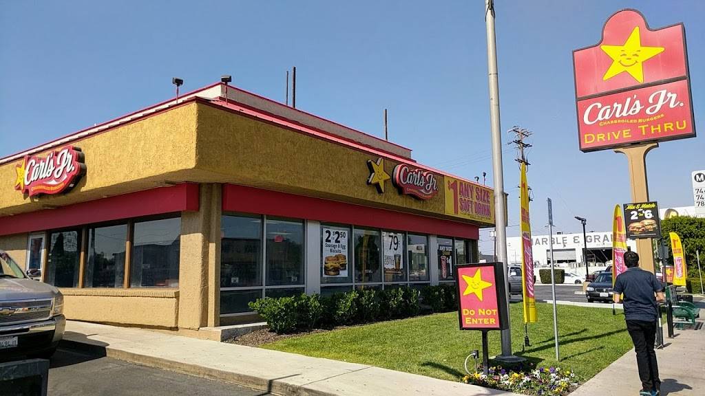 Carls Jr. | restaurant | 7649 Van Nuys Blvd, Van Nuys, CA 91405, USA | 8189882312 OR +1 818-988-2312