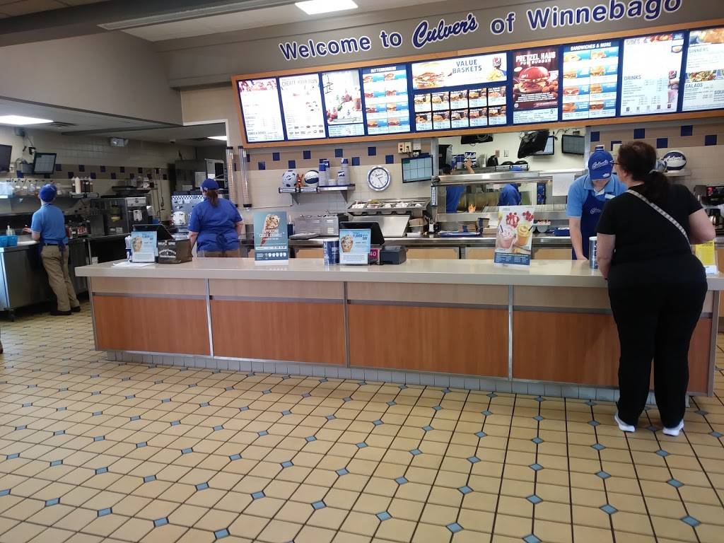 Culvers | restaurant | 807 Cannell Puri Dr, Winnebago, IL 61088, USA | 8153352801 OR +1 815-335-2801