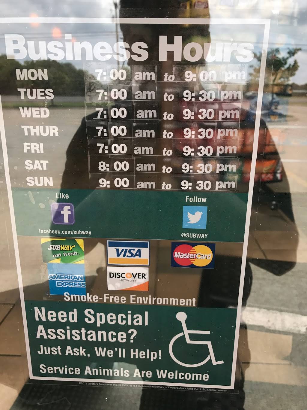 Subway | restaurant | 6155 TN-99, Rockvale, TN 37153, USA | 6158676884 OR +1 615-867-6884