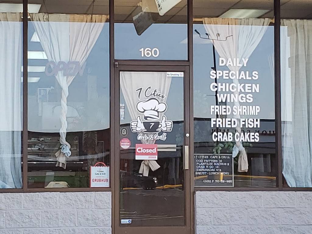 7 Cities Cafe & Grill | restaurant | 2720 N Mall Dr #160, Virginia Beach, VA 23452, USA | 7579376107 OR +1 757-937-6107