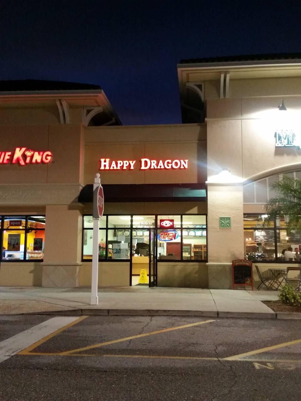 Happy Dragon | restaurant | 11161 FL-70 #102, Lakewood Ranch, FL 34202, USA | 9418964792 OR +1 941-896-4792