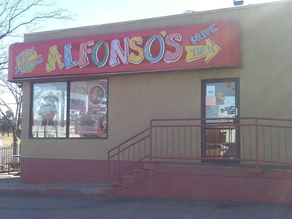 Alfonsos Mexican Food | restaurant | 1022 S 21st St, Colorado Springs, CO 80904, USA | 7195759289 OR +1 719-575-9289