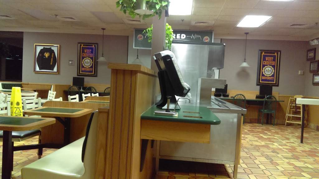 Burger King | restaurant | 410 S High St, West Chester, PA 19382, USA | 6102033062 OR +1 610-203-3062