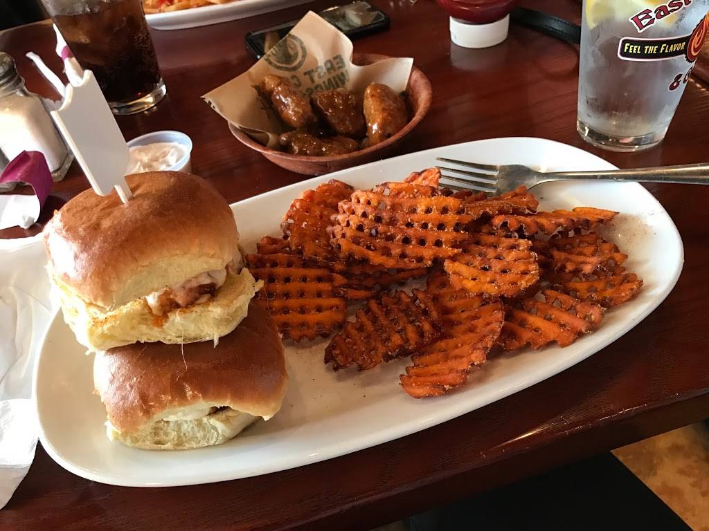 East Coast Wings + Grill | restaurant | 602 W 15th St, Washington, NC 27889, USA | 2529405225 OR +1 252-940-5225