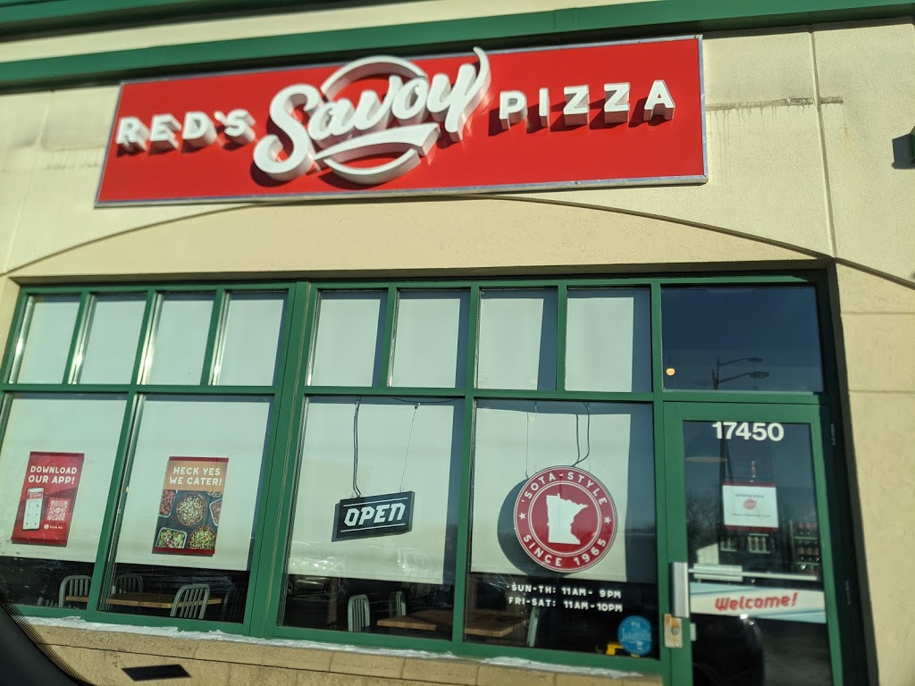Reds Savoy Pizza | restaurant | 17450 Kenwood Trail, Lakeville, MN 55044, USA | 9522369499 OR +1 952-236-9499