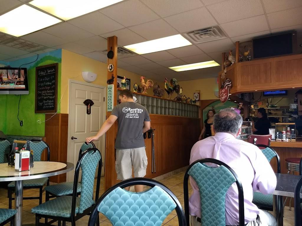 Roosters Cafe & Grill | restaurant | 5785 Northampton Blvd, Virginia Beach, VA 23455, USA | 7579639163 OR +1 757-963-9163