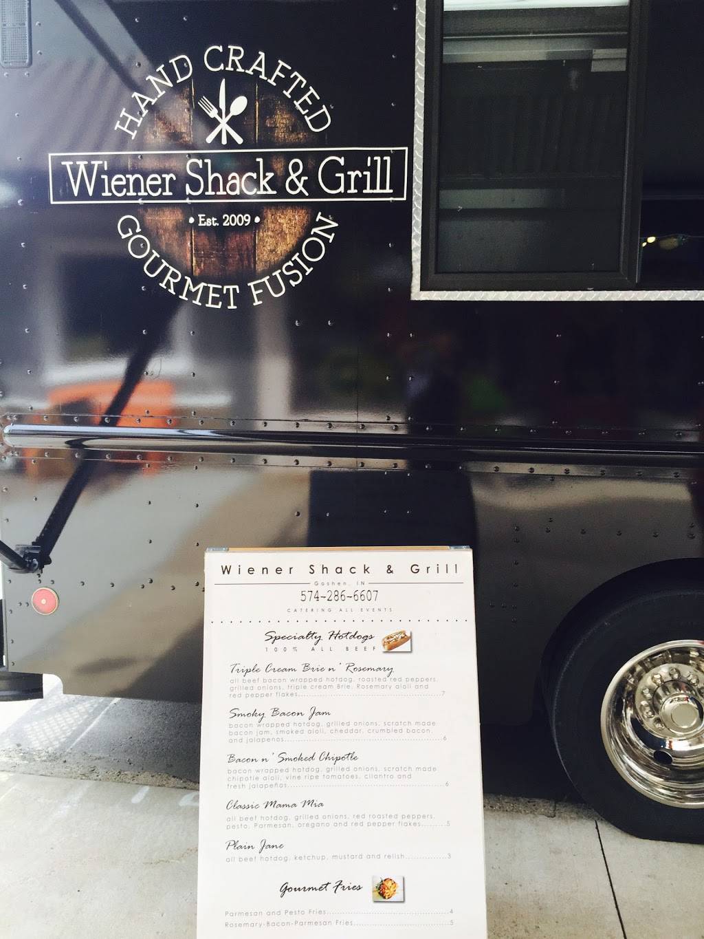 Wiener Shack & Grill Food Truck | restaurant | 11665 McKinley Hwy, Osceola, IN 46561, USA | 5742866607 OR +1 574-286-6607