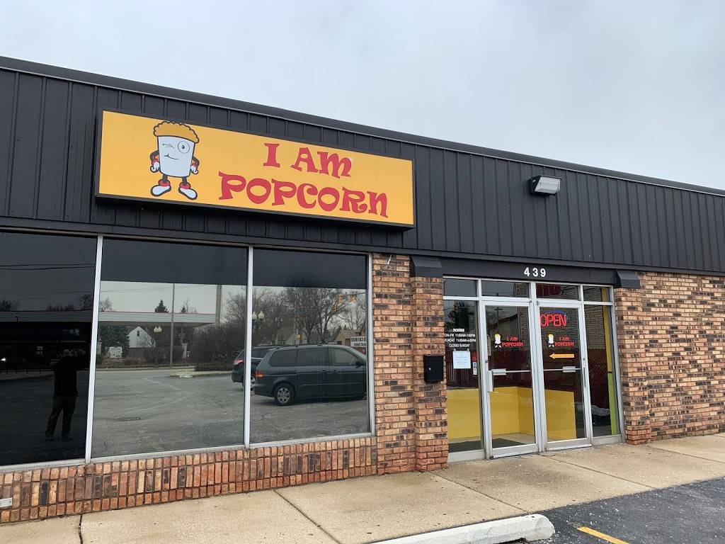 I Am Popcorn | restaurant | 439 Ridge Rd, Munster, IN 46321, USA | 2195955300 OR +1 219-595-5300