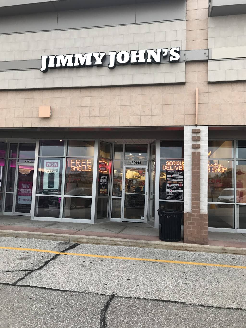 Jimmy Johns | meal delivery | 29998 Detroit Rd, Westlake, OH 44145, USA | 4402508900 OR +1 440-250-8900