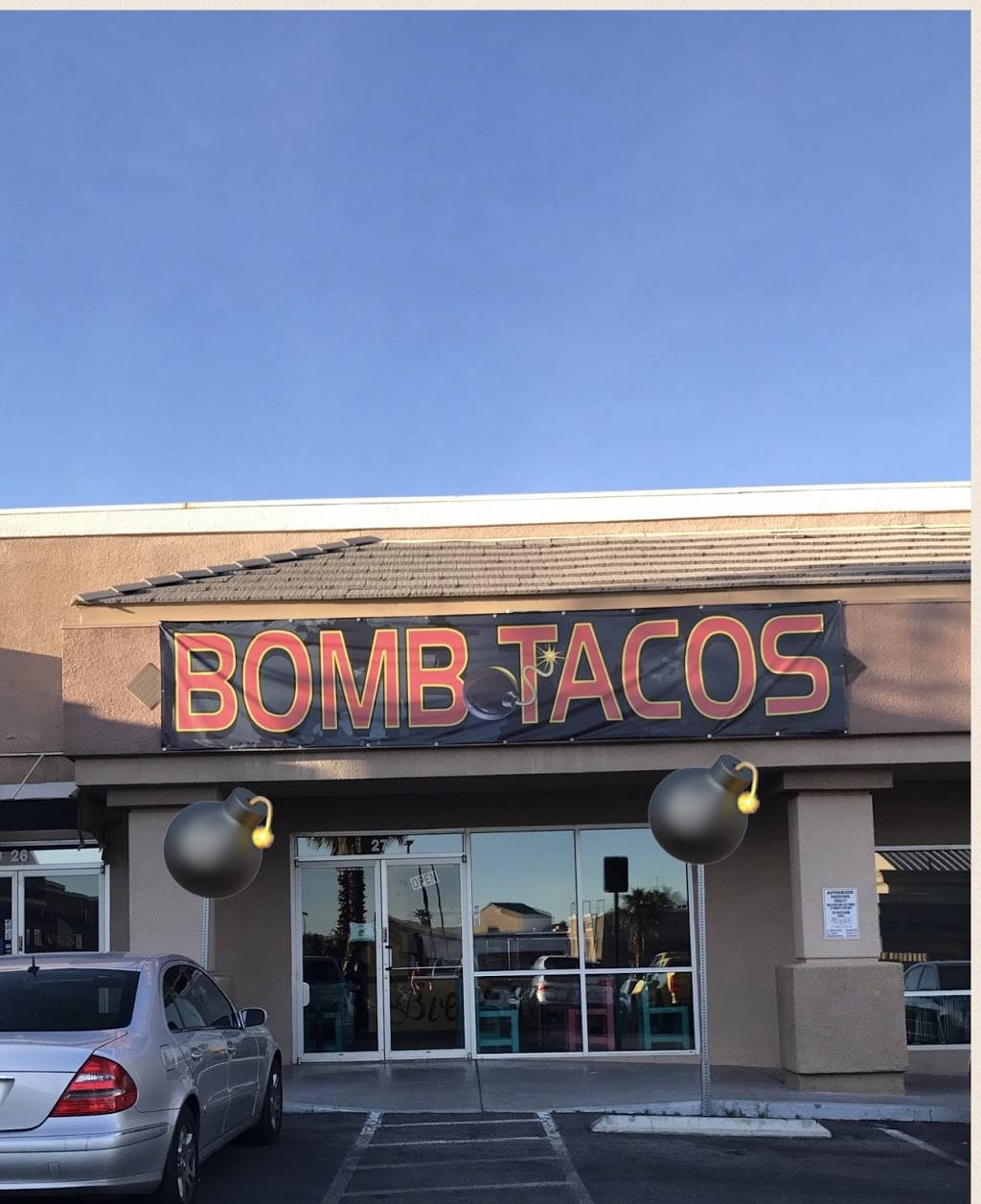 Bomb Tacos | restaurant | 3655 S Durango Dr #27, Las Vegas, NV 89147, USA | 7022620141 OR +1 702-262-0141