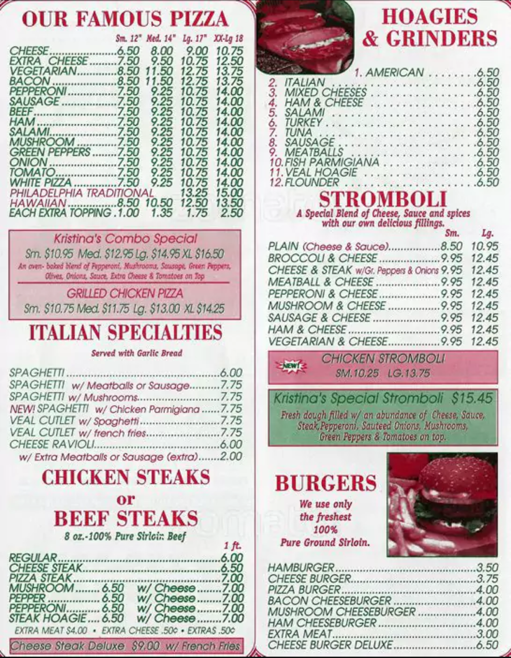 Kristina Pizza | restaurant | 1901 N Mascher St, Philadelphia, PA 19122, USA | 2157393277 OR +1 215-739-3277