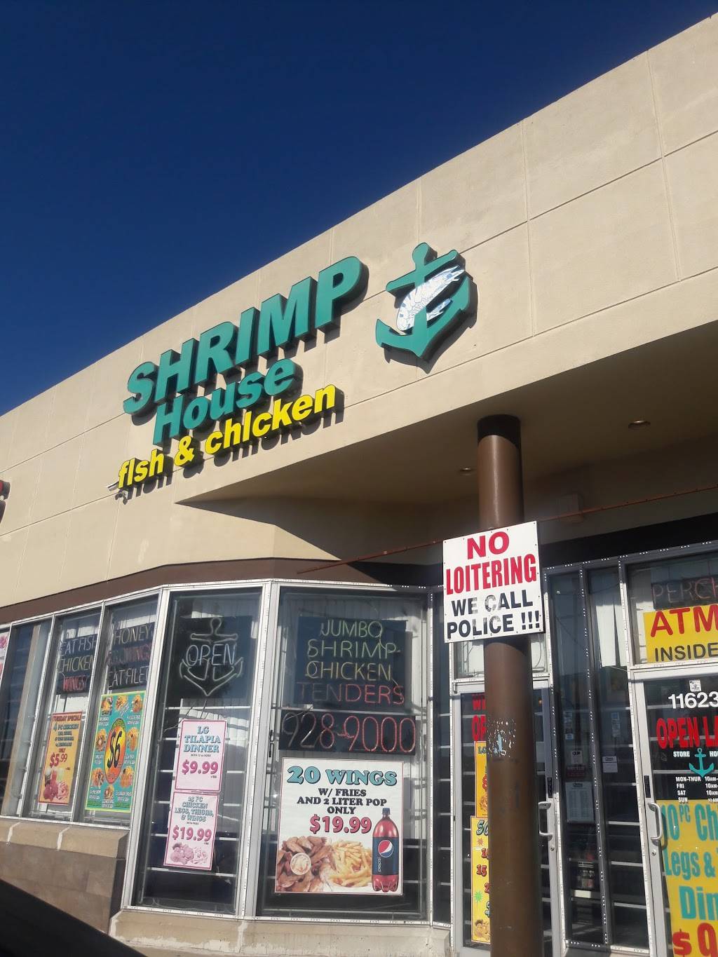 Shrimp House Fish & Chicken | restaurant | 11623 S Halsted St, Chicago, IL 60628, USA | 7739289000 OR +1 773-928-9000