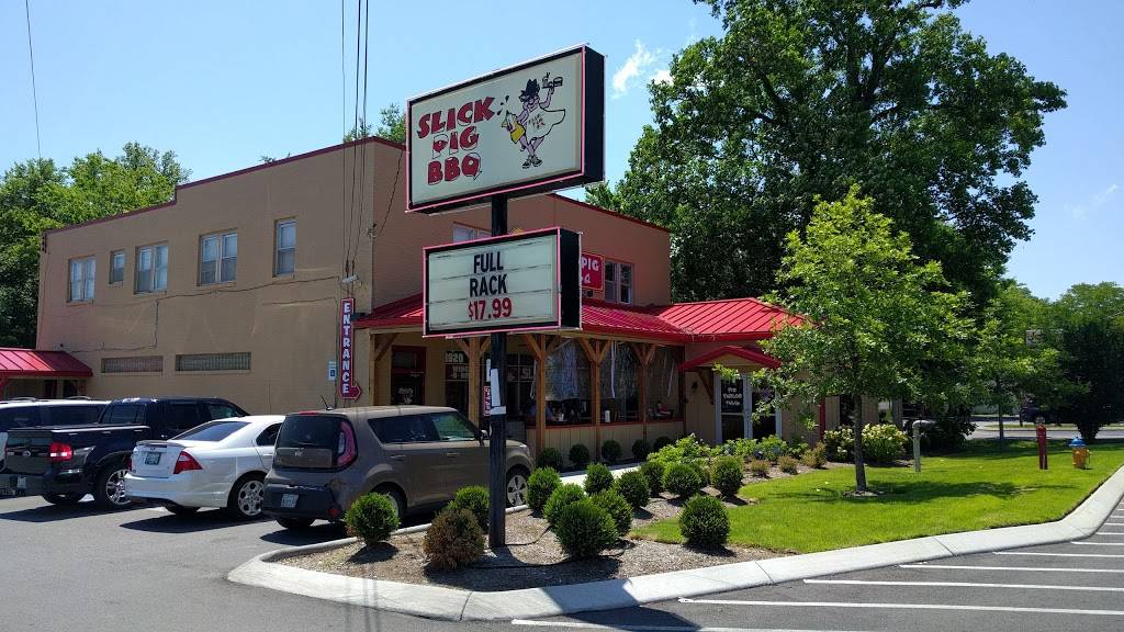 Slick Pig BBQ & Catering | restaurant | 1920 E Main St, Murfreesboro, TN 37130, USA | 6158903583 OR +1 615-890-3583
