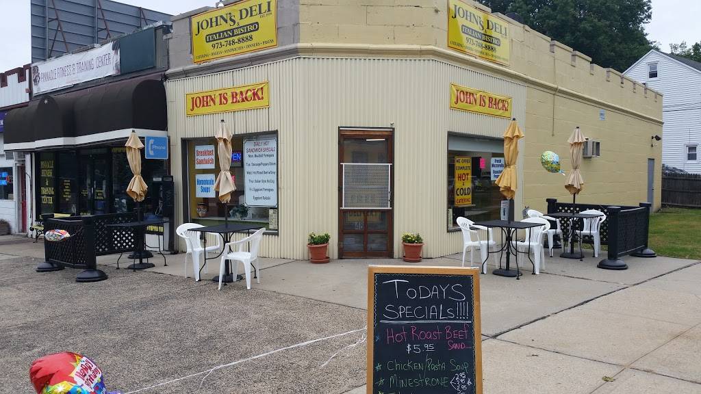 Johns Deli and Italian Bistro | restaurant | 48 W Passaic Ave, Bloomfield, NJ 07003, USA | 9737488888 OR +1 973-748-8888