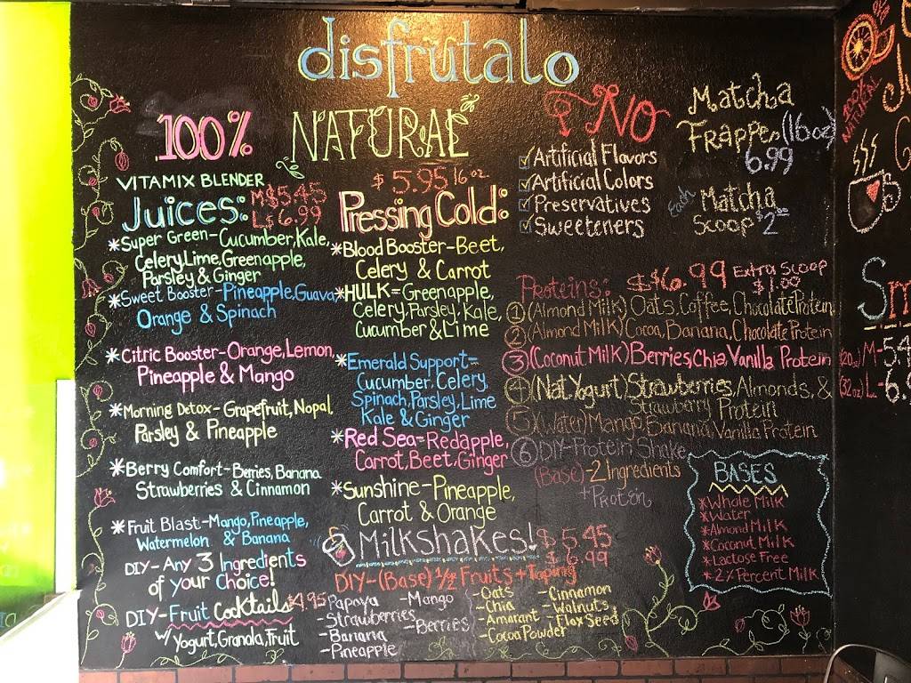 Disfrutalo Juice Bar | meal takeaway | 2050 Trawood Dr #6, El Paso, TX 79935, USA | 9153077895 OR +1 915-307-7895