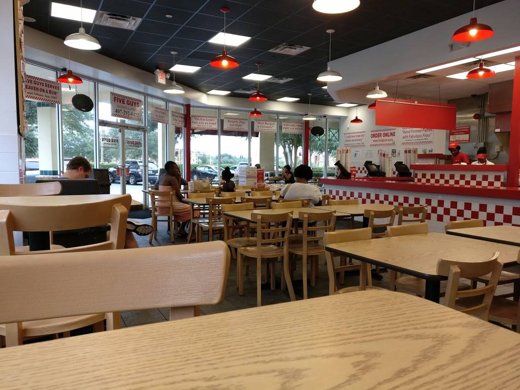 Five Guys | meal takeaway | 3120 S Kirkman Rd, Orlando, FL 32810, USA | 4072920422 OR +1 407-292-0422
