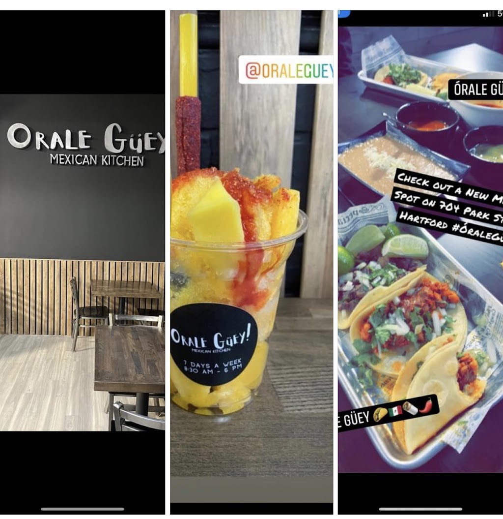 Orale Guey Mexican Kitchen | restaurant | 704 Park St, Hartford, CT 06106, USA | 8602168222 OR +1 860-216-8222