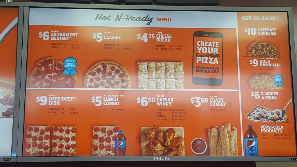 Little Caesars Pizza | meal takeaway | 127 S Eastwood Dr, Woodstock, IL 60098, USA | 8153379000 OR +1 815-337-9000