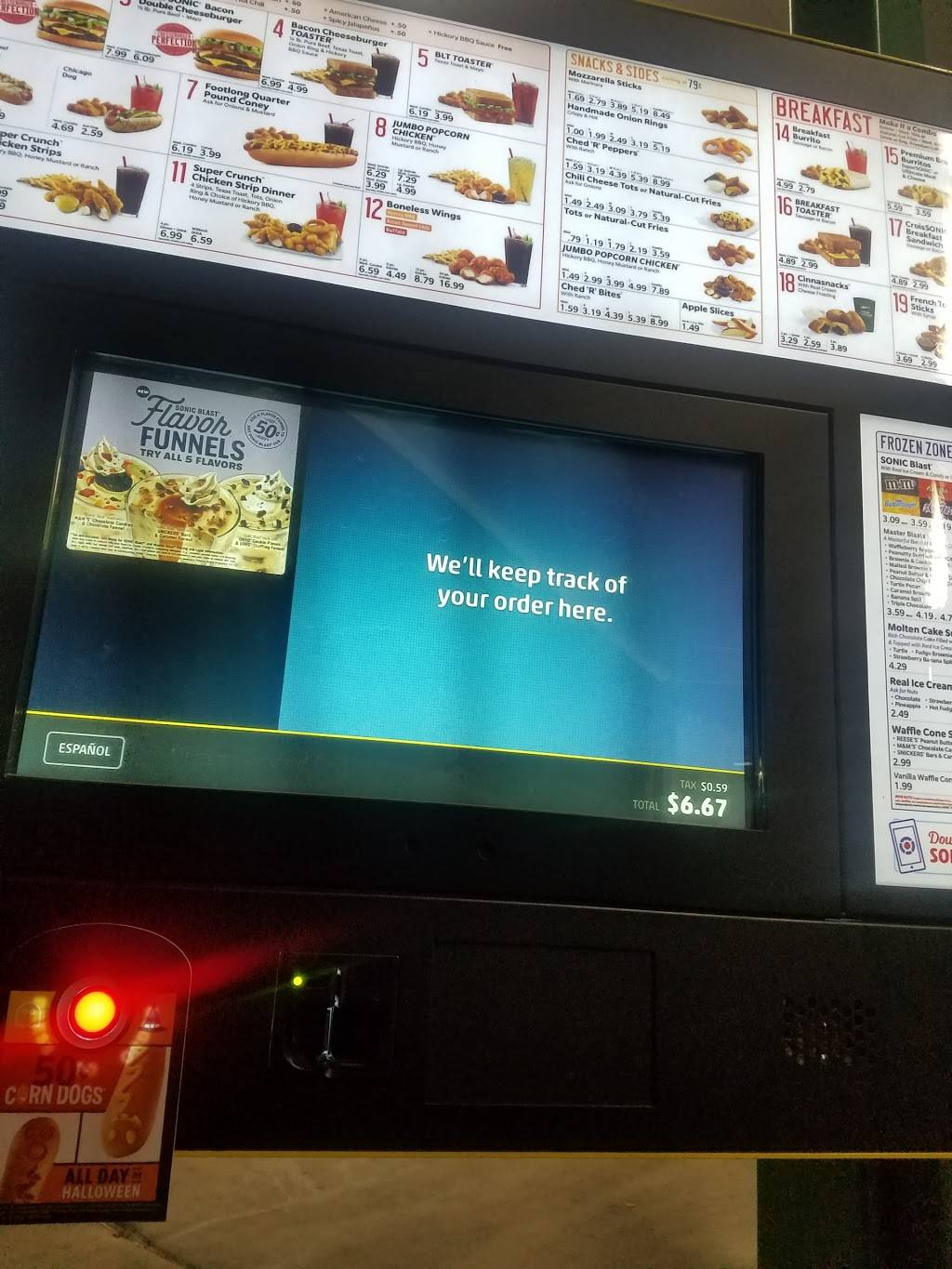 Sonic Drive-In | restaurant | 15415 Weir St, Omaha, NE 68137, USA | 4028980300 OR +1 402-898-0300