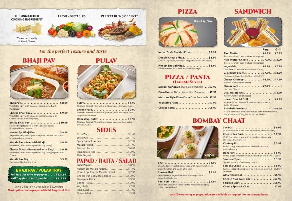 Honest Restaurant | restaurant | 9 Princeton Hightstown Rd, East Windsor, NJ 08520, USA | 6092224481 OR +1 609-222-4481
