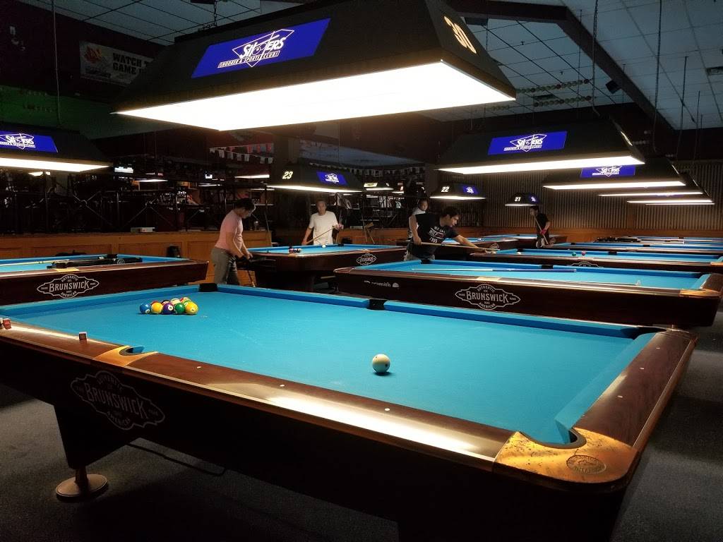 Shooters snooker and billiard parlour | restaurant | 1448 Lawrence Ave E, North York, ON M4A 2V6, Canada | 4167507787 OR +1 416-750-7787