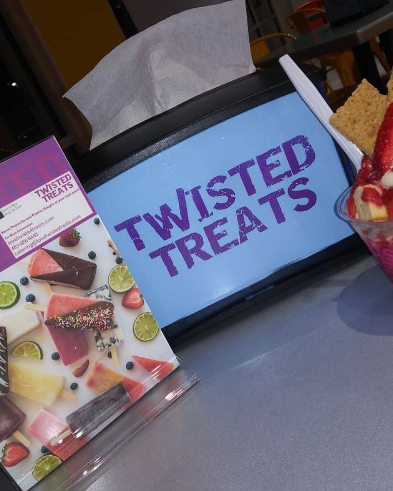 Twisted Treats | restaurant | 4820 TX-121, Lewisville, TX 75056, USA | 9725908660 OR +1 972-590-8660