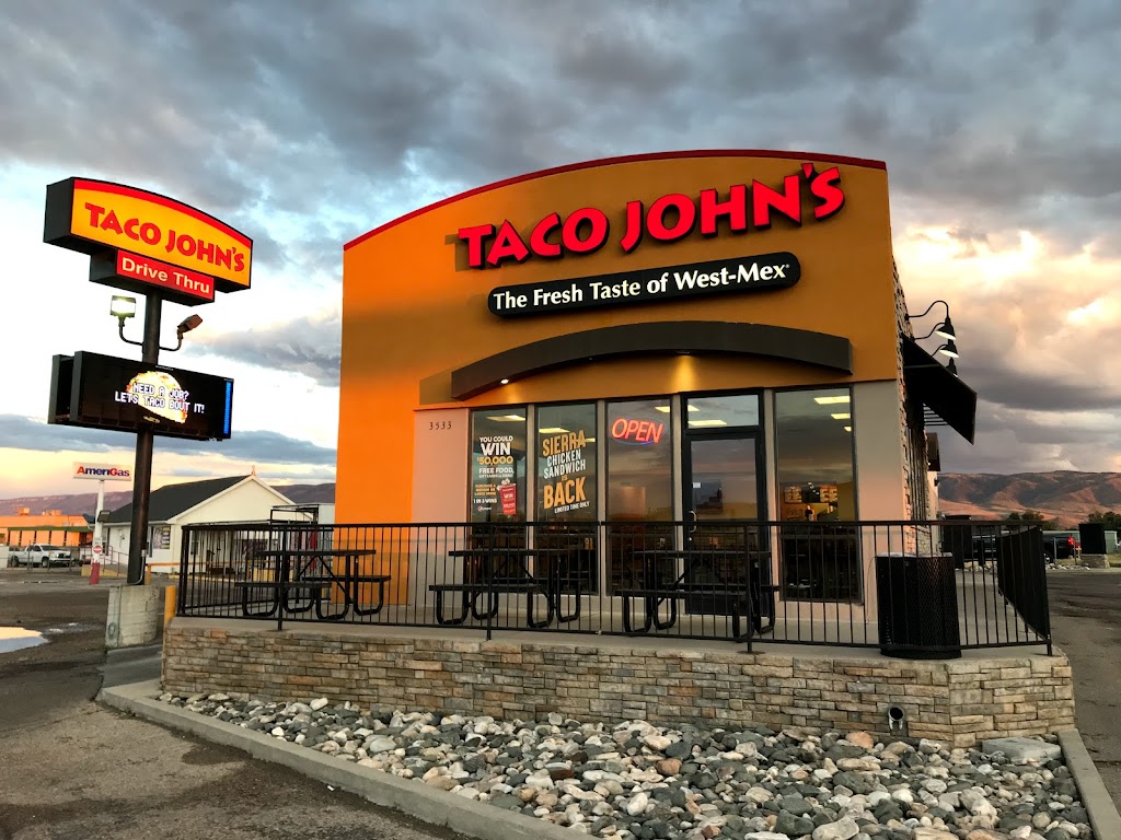 Taco Johns | restaurant | 3533 W Yellowstone Hwy, Mills, WY 82604, USA | 3072358102 OR +1 307-235-8102