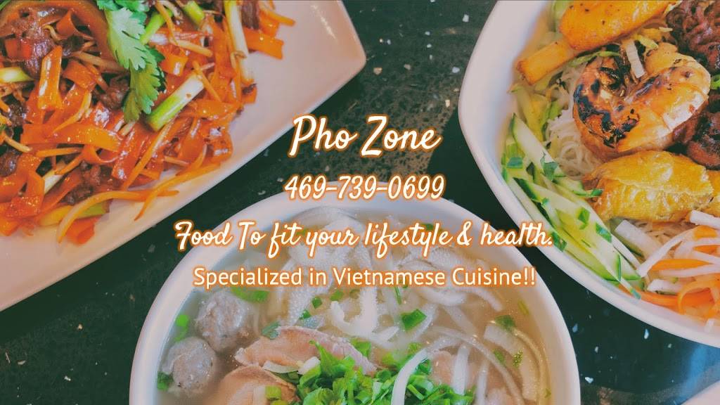 Pho Zone | restaurant | 6310 TX-78 #140, Sachse, TX 75048, USA | 2145013866 OR +1 214-501-3866